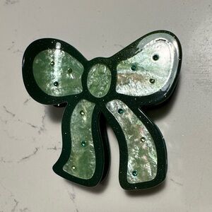 Anthropologie bow hair clip